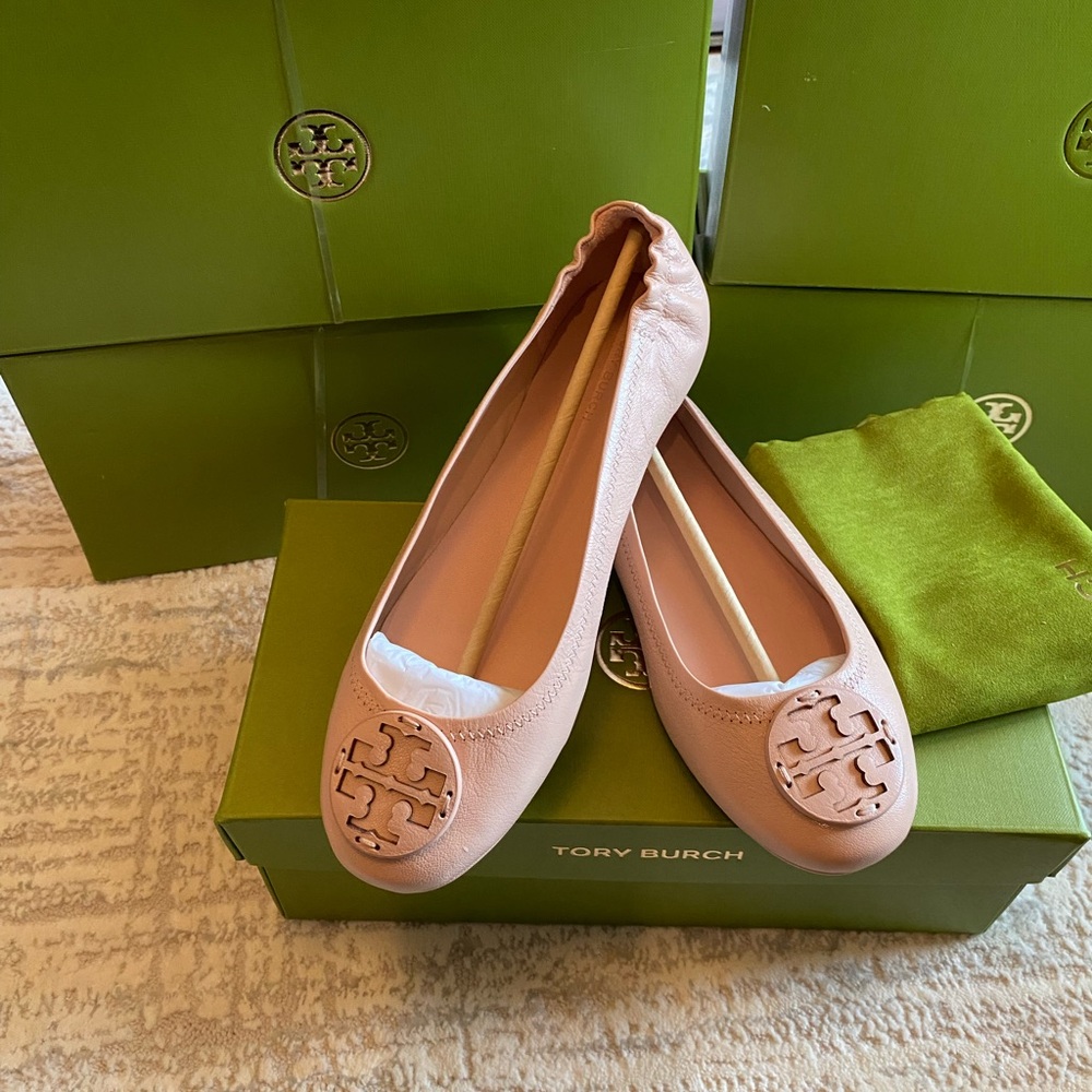 Tory Burch Minnie Travel Ballet Flats - Picture 3 of 9
